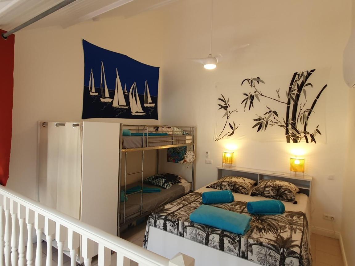 Appartement Ker-Eol Residence Canouan Sainte-Anne Avec Piscine Exteriér fotografie